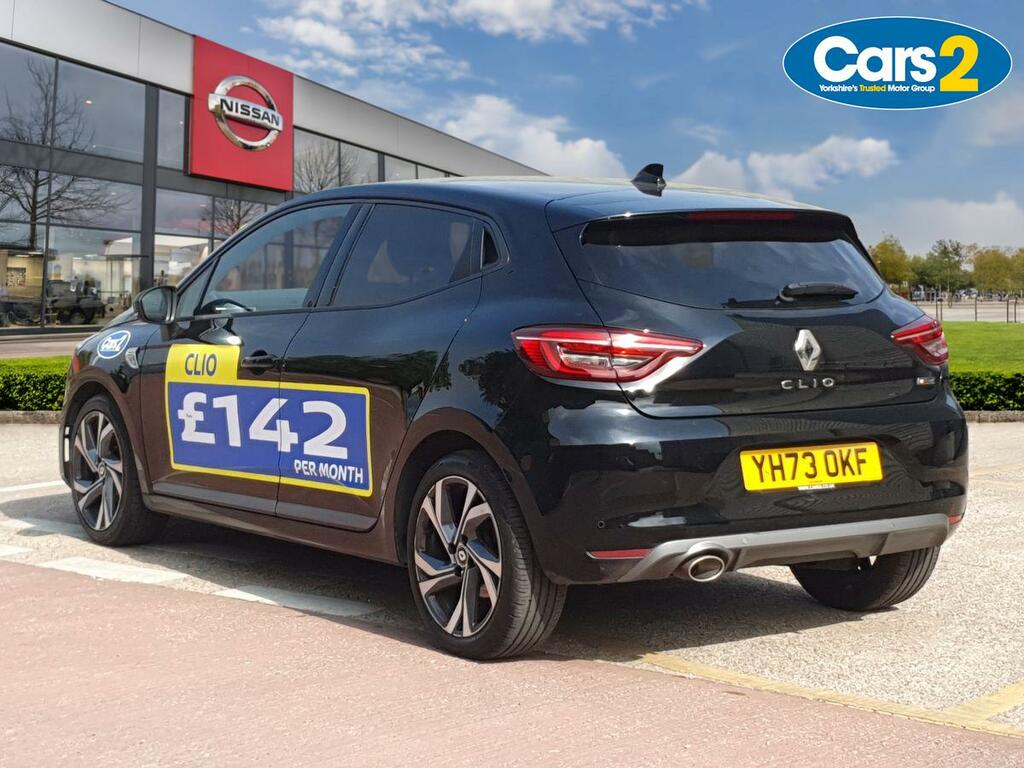 Renault Clio 1.0 Tce 90 Rs Line YH73OKF Black #5