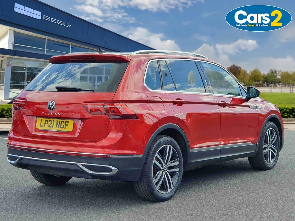 Volkswagen Tiguan 1.5 Tsi Elegance Suv Dsg Euro 6 Ss LP21NGF Red #3