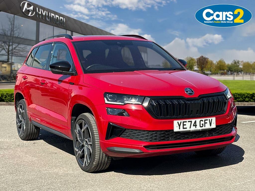Skoda Karoq 1.5 Tsi Sportline Dsg Red