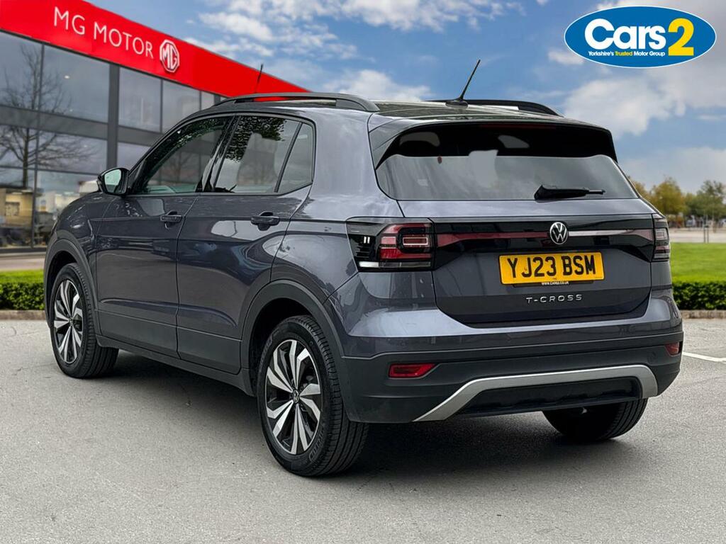 Volkswagen T-Cross 1.0 Tsi 110 Black Edition Dsg YJ23BSM Grey #5