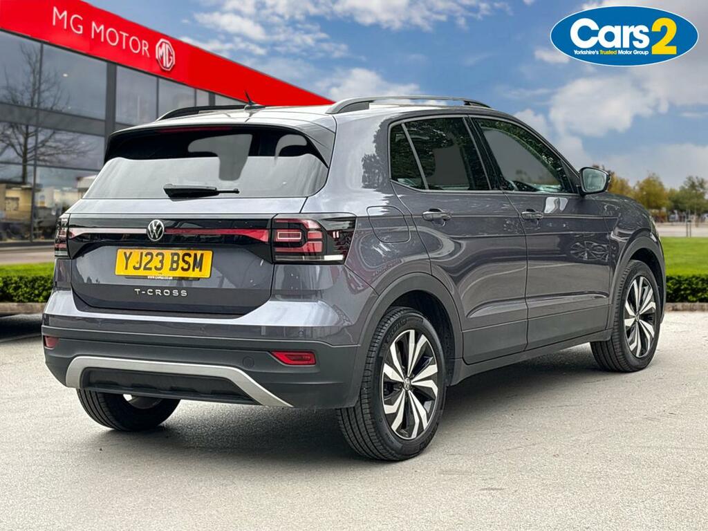 Volkswagen T-Cross 1.0 Tsi 110 Black Edition Dsg YJ23BSM Grey #3