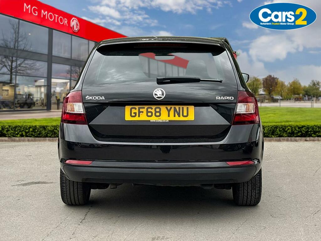Skoda Rapid Spaceback 1.0 Tsi 95 Se Sport Black #4