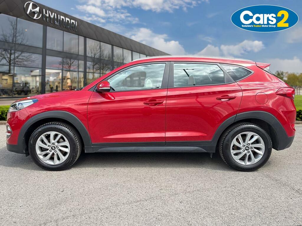 Hyundai Tucson 1.7 Crdi Blue Drive Se Nav 2Wd Red #6