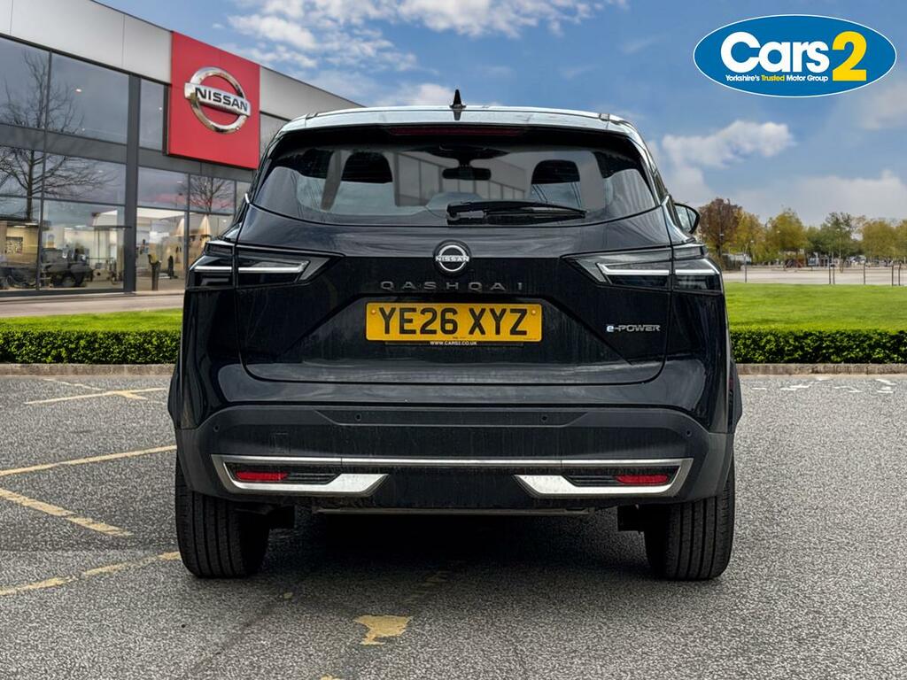 Nissan Qashqai 1.5 E-power Acenta Premium YE26XYZ Black #4