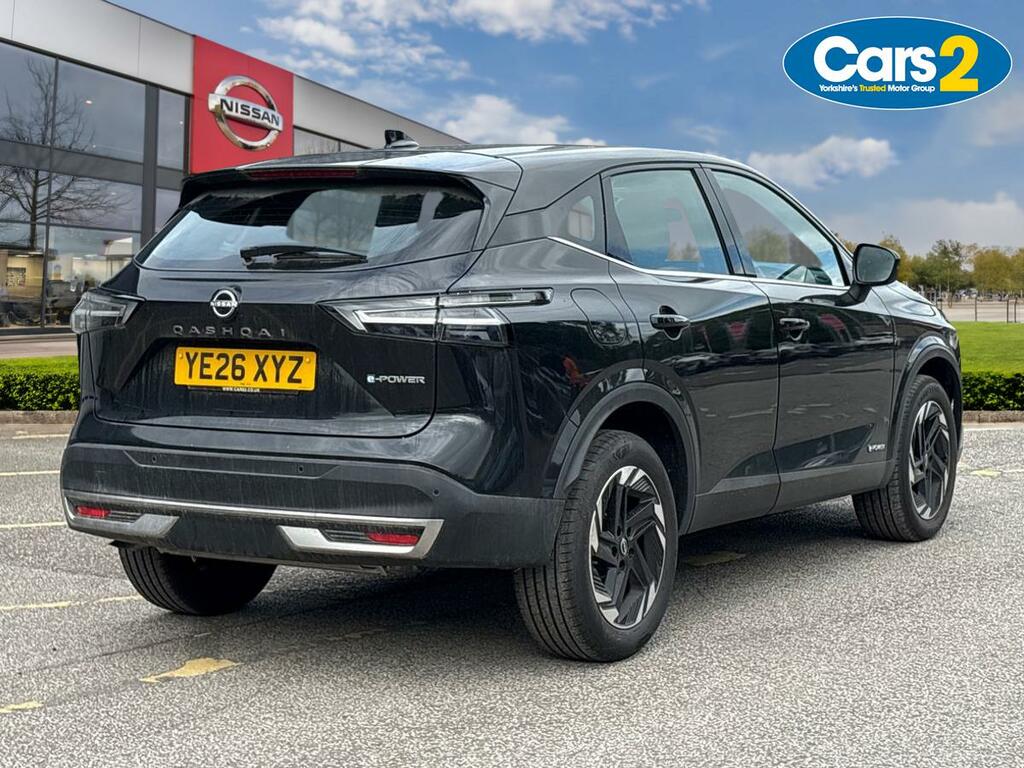 Nissan Qashqai 1.5 E-power Acenta Premium YE26XYZ Black #3
