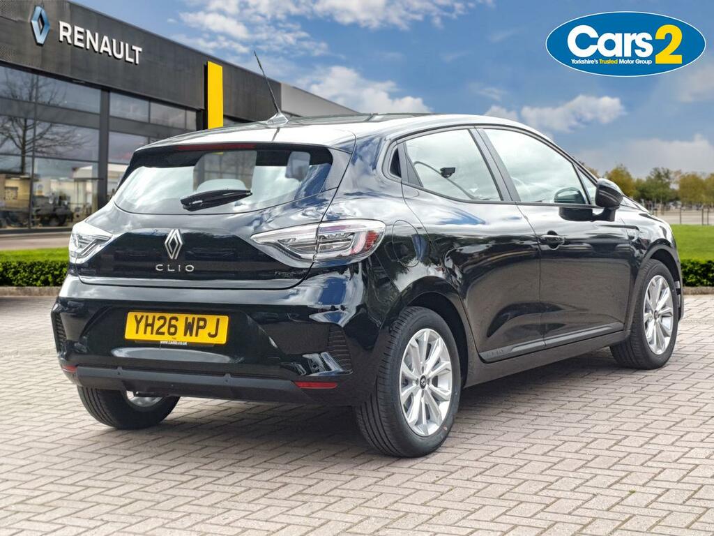 Renault Clio 1.6 E-tech Full Hybrid 145 Evolution YH26WPJ Black #3