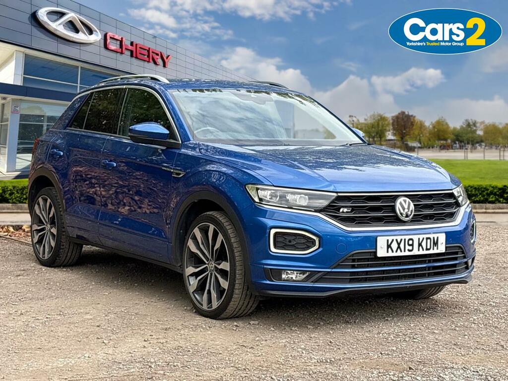 Volkswagen T-Roc 2.0 Tdi R-line Suv Dsg Euro 6 Ss 15 KX19KDM Blue #2