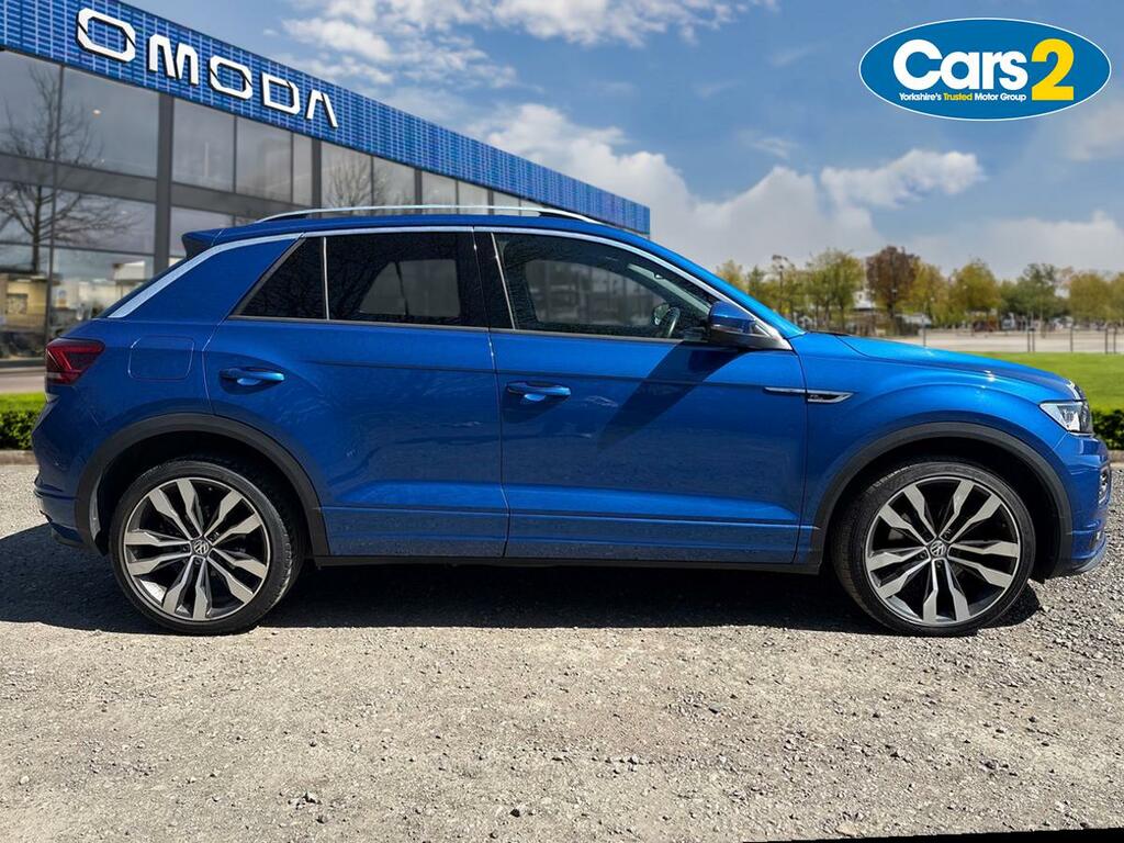 Volkswagen T-Roc 2.0 Tdi R-line Suv Dsg Euro 6 Ss 15 KX19KDM Blue #3