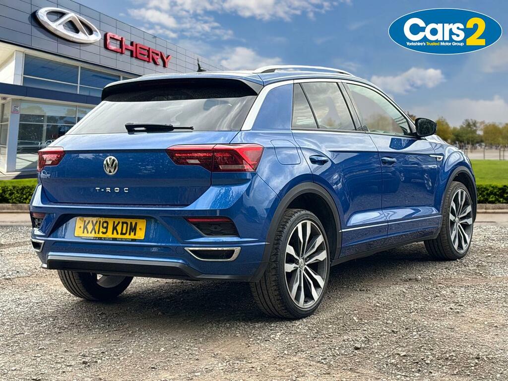 Volkswagen T-Roc 2.0 Tdi R-line Suv Dsg Euro 6 Ss 15 KX19KDM Blue #5