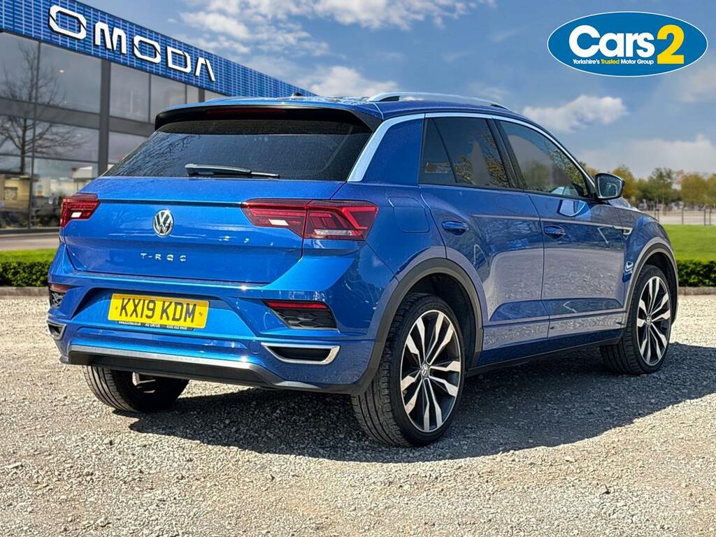Volkswagen T-Roc 2.0 Tdi R-line Suv Dsg Euro 6 Ss 15 KX19KDM Blue #6