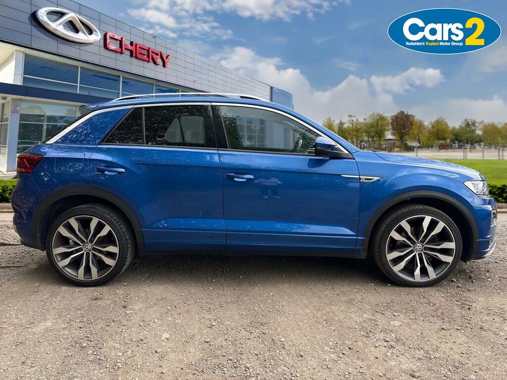 Volkswagen T-Roc 2.0 Tdi R-line Suv Dsg Euro 6 Ss 15 KX19KDM Blue #4