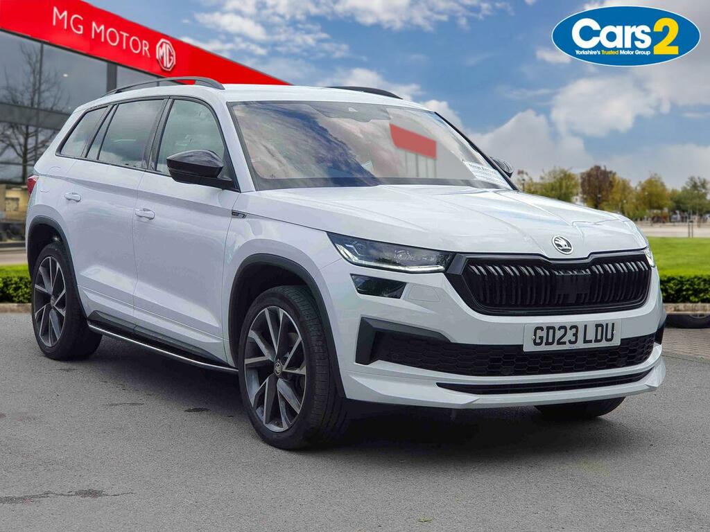Skoda Kodiaq 1.5 Tsi Sport Line Dsg 7 Seat GD23LDU White