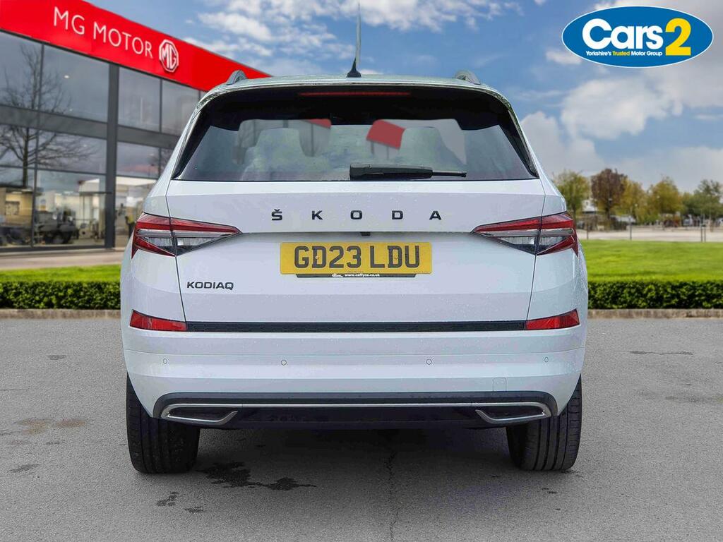 Skoda Kodiaq 1.5 Tsi Sport Line Dsg 7 Seat GD23LDU White #4