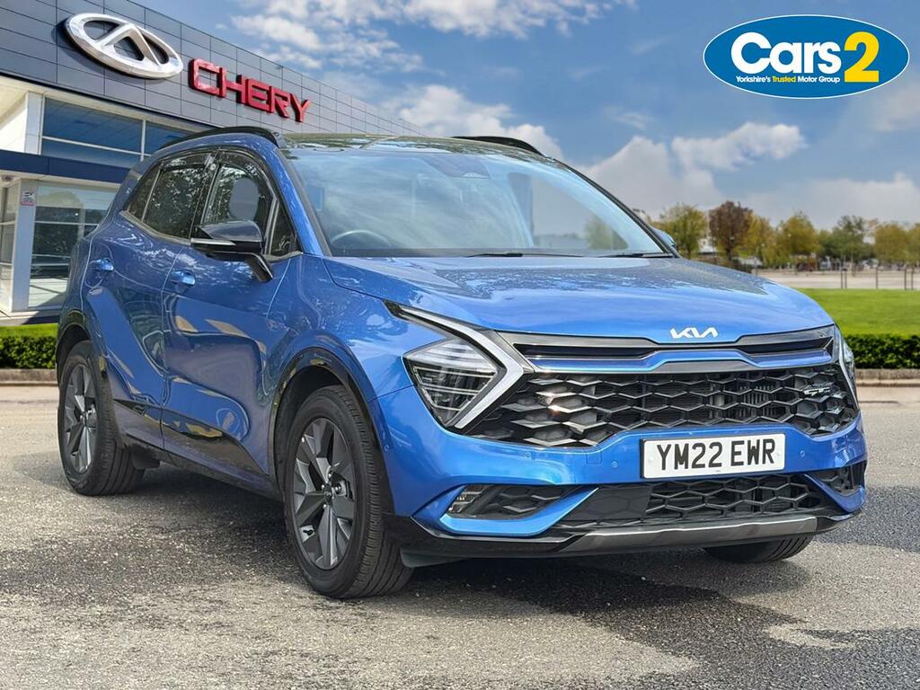 Kia Sportage 1.6T Gdi Hev Gt-line S Blue