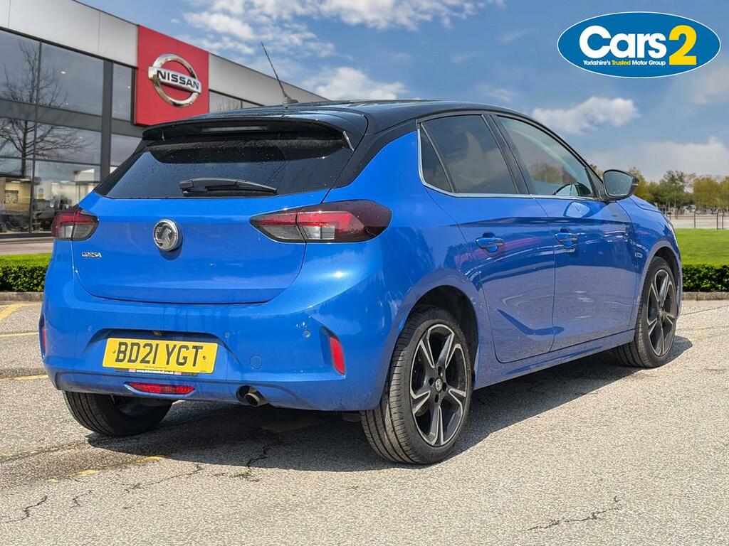 Vauxhall Corsa 1.2 Turbo Elite Nav Premium BD21YGT Blue #3