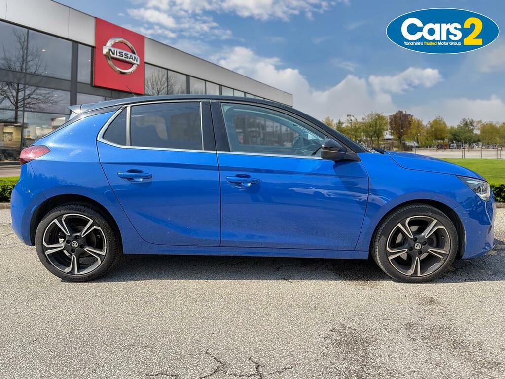 Vauxhall Corsa 1.2 Turbo Elite Nav Premium BD21YGT Blue #2