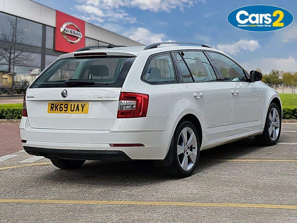 Skoda Octavia 1.5 Tsi Se Drive Dsg RK69UAY White #3