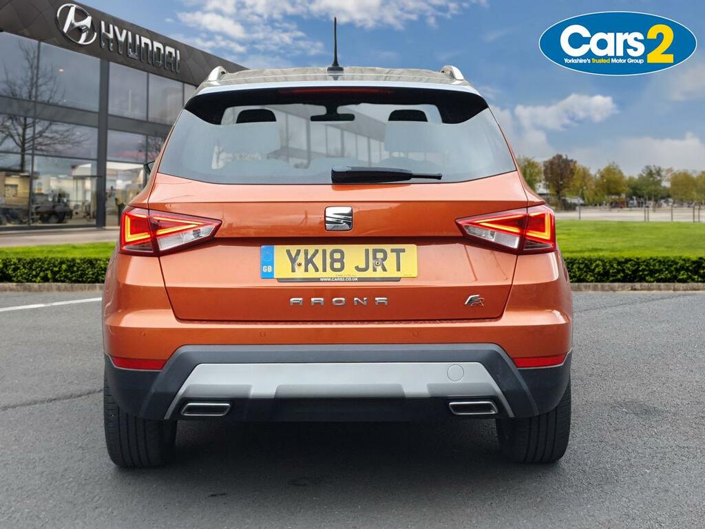 Seat Arona 1.5 Tsi Evo Fr Sport Orange #4