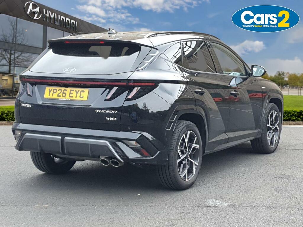 Hyundai Tucson 1.6T Hybrid N Line Edition Suv Hybrid A YP26EYC Black #3