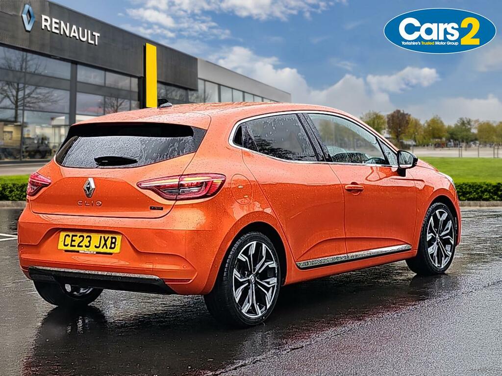 Renault Clio 1.6 E-tech Full Hybrid 145 Techno CE23JXB Orange #3