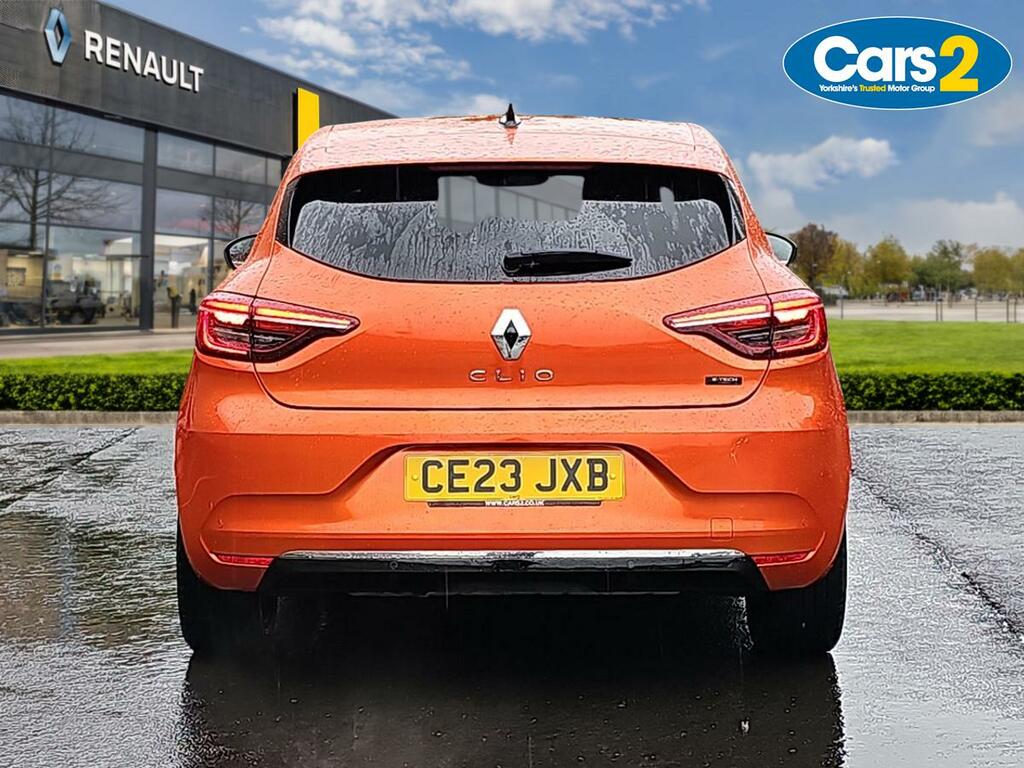Renault Clio 1.6 E-tech Full Hybrid 145 Techno CE23JXB Orange #4