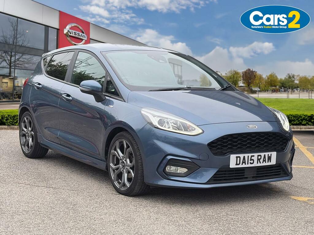 Ford Fiesta 1.0 Ecoboost 125 St-line Blue