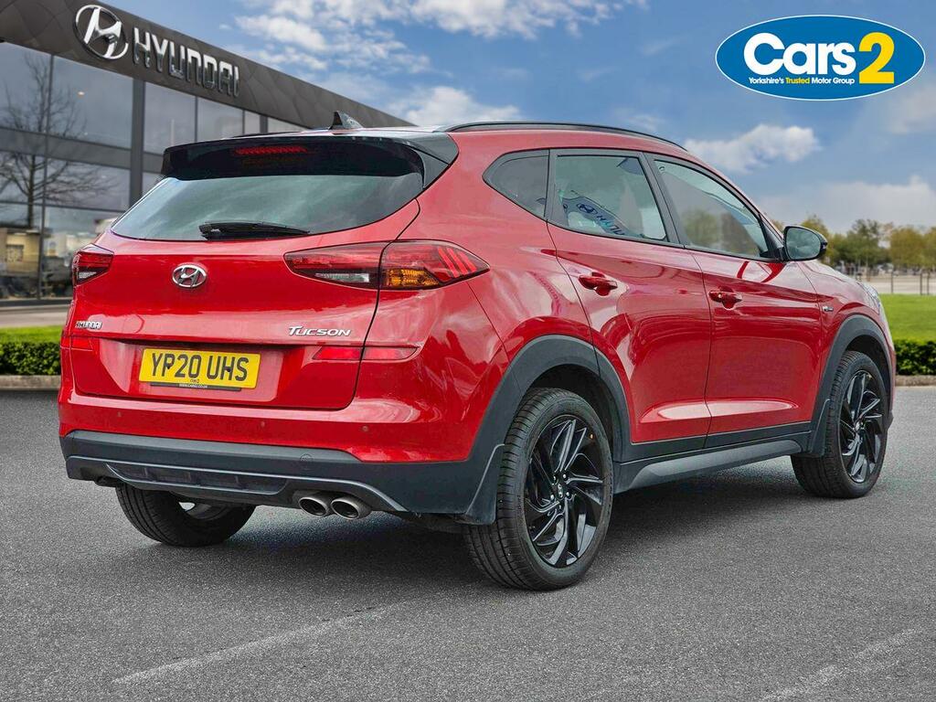 Hyundai Tucson 1.6 T-gdi N Line Suv Dct Euro 6 Ss YP20UHS Red #3