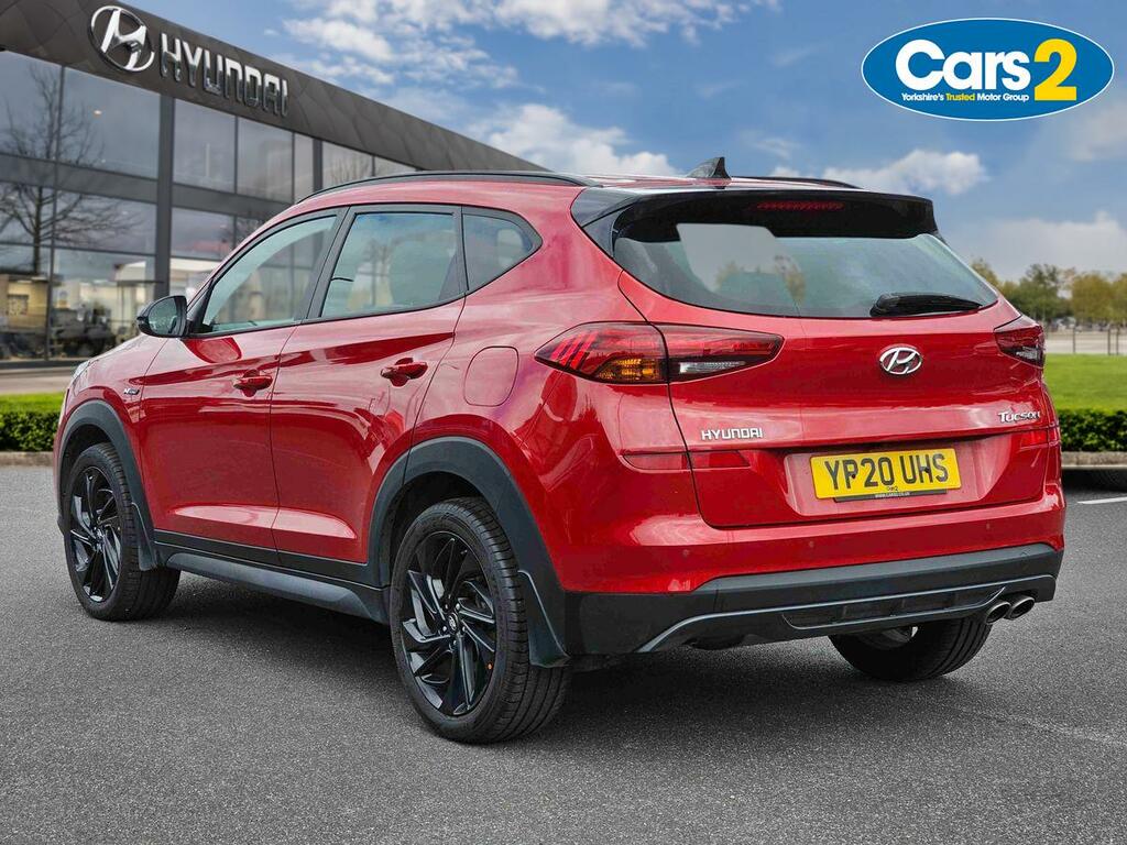 Hyundai Tucson 1.6 T-gdi N Line Suv Dct Euro 6 Ss YP20UHS Red #5