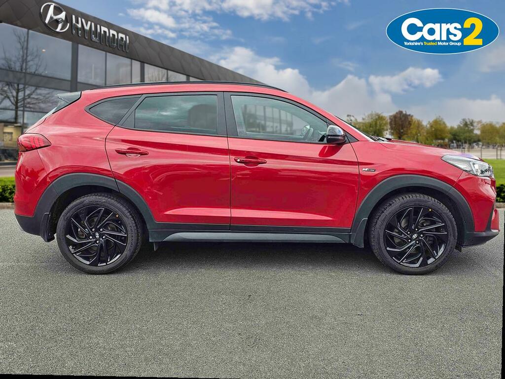 Hyundai Tucson 1.6 T-gdi N Line Suv Dct Euro 6 Ss YP20UHS Red #2