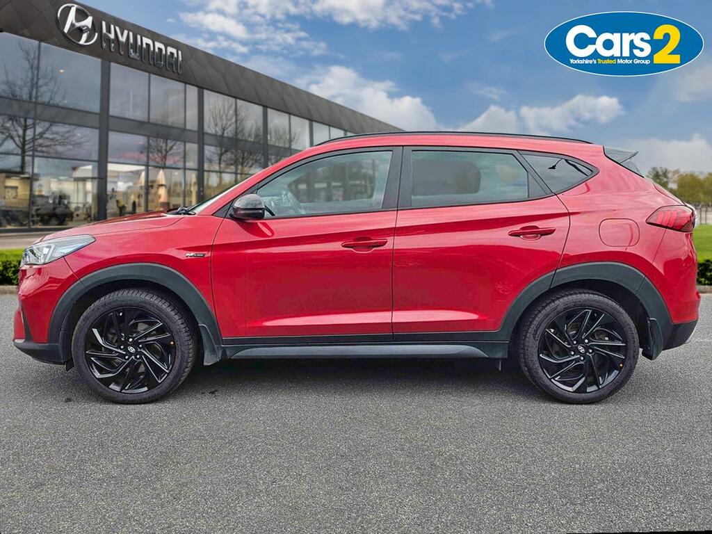 Hyundai Tucson 1.6 T-gdi N Line Suv Dct Euro 6 Ss YP20UHS Red #6
