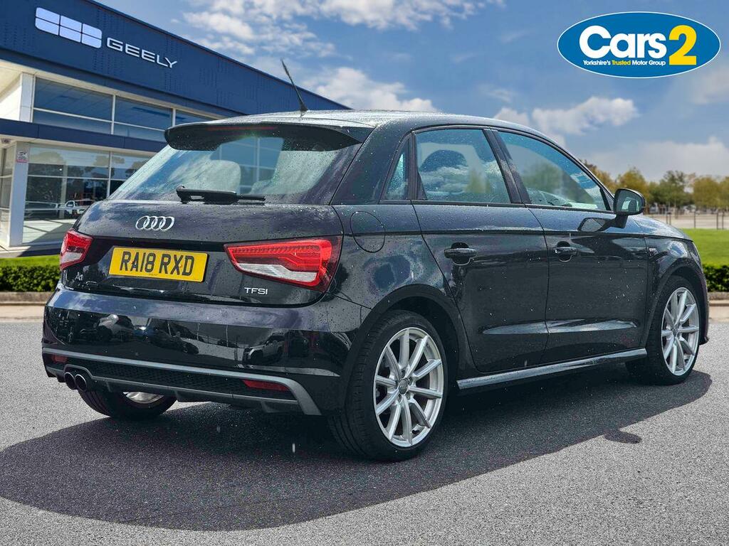 Audi A1 1.4 Tfsi S Line Nav S Tronic RA18RXD Black #3
