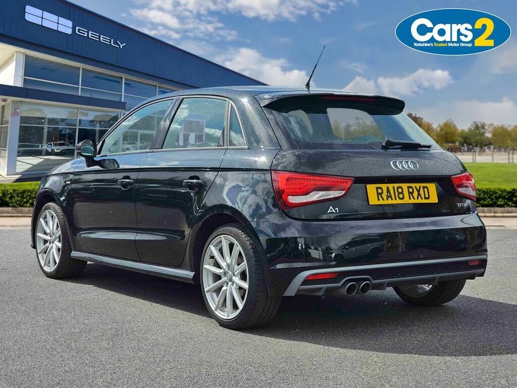 Audi A1 1.4 Tfsi S Line Nav S Tronic RA18RXD Black #5