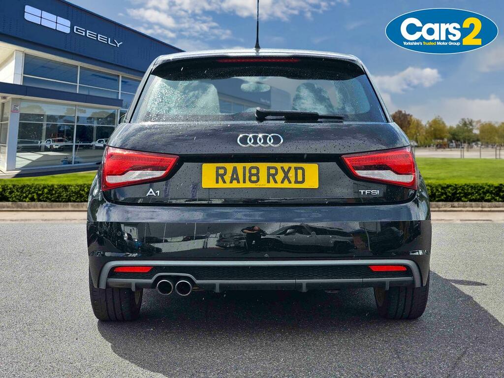 Audi A1 1.4 Tfsi S Line Nav S Tronic RA18RXD Black #4