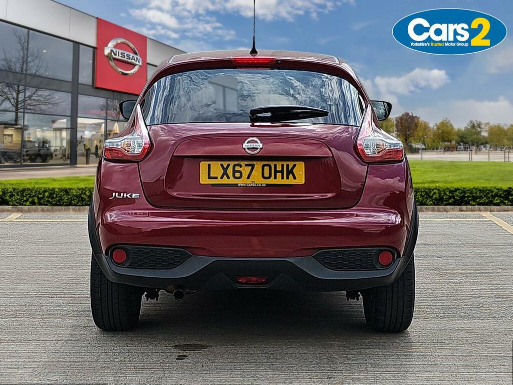 Nissan Juke 1.6 Tekna Xtronic LX67OHK Red #4