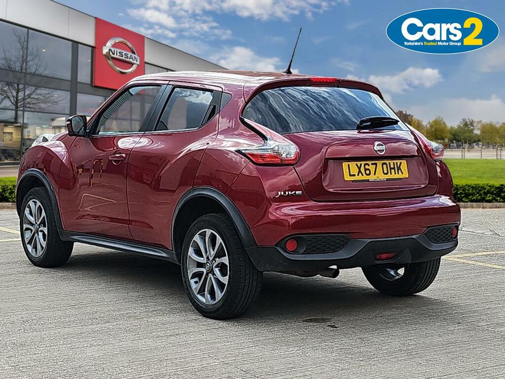 Nissan Juke 1.6 Tekna Xtronic LX67OHK Red #5