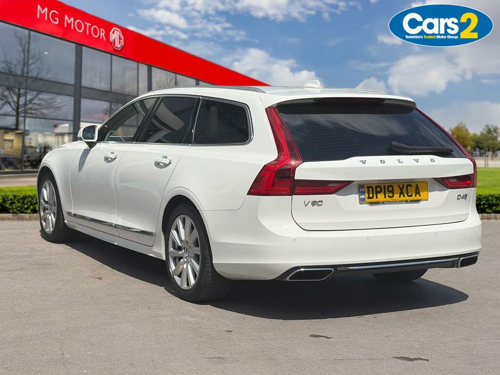 Volvo V90 2.0 D4 Inscription Geartronic DP19XCA White #5