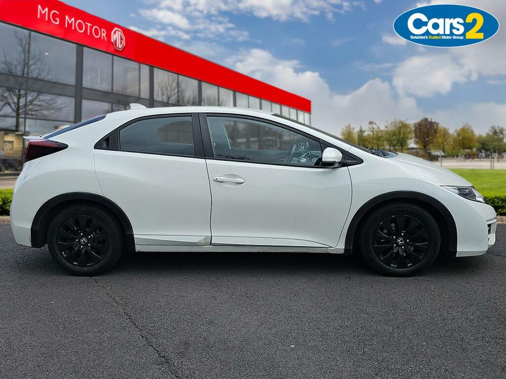 Honda Civic 1.6 I-dtec Se Plus Nav BP17TGE White #2