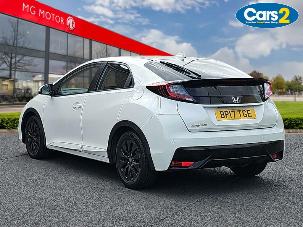 Honda Civic 1.6 I-dtec Se Plus Nav BP17TGE White #5