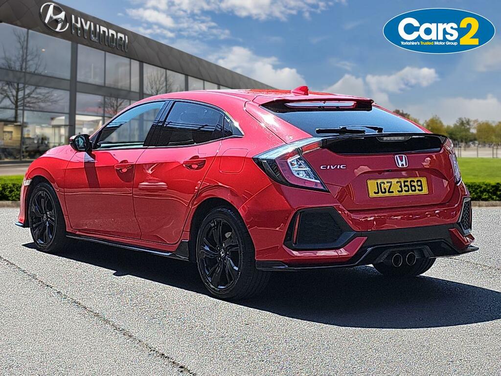 Honda Civic 1.5 Vtec Turbo Sport Red #5