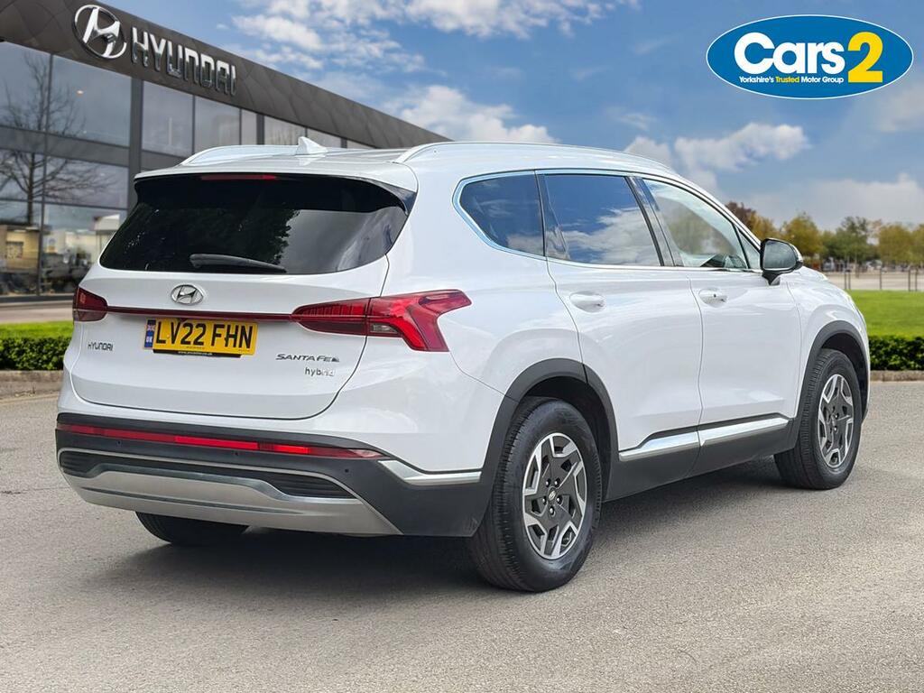 Hyundai Santa Fe 1.6 Tgdi Hybrid Premium LV22FHN White #3
