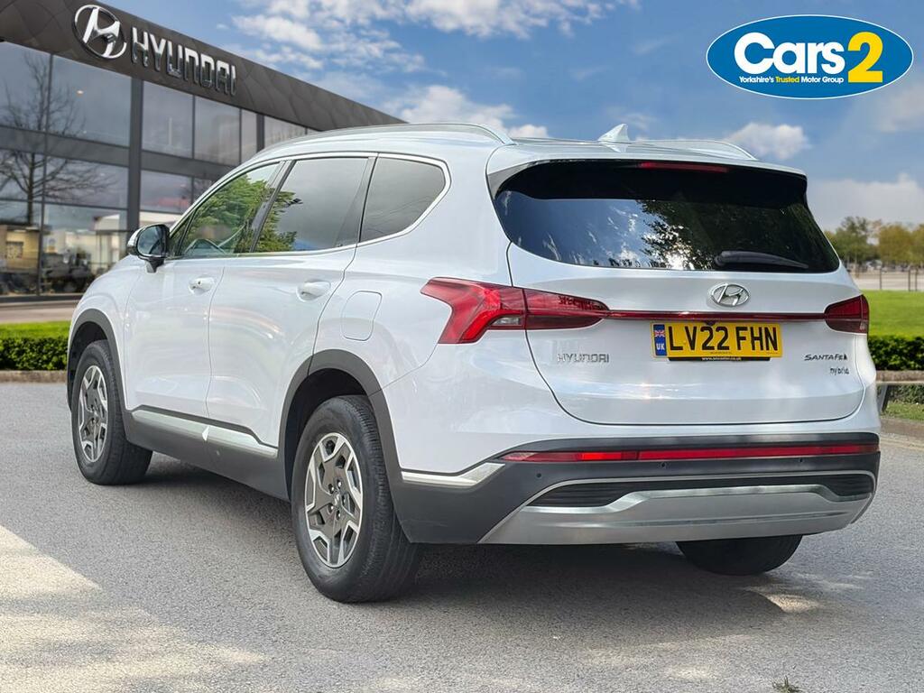 Hyundai Santa Fe 1.6 Tgdi Hybrid Premium LV22FHN White #5