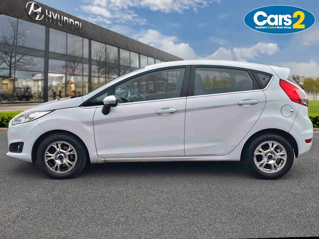 Ford Fiesta 1.6 Tdci Zetec Econetic White #6