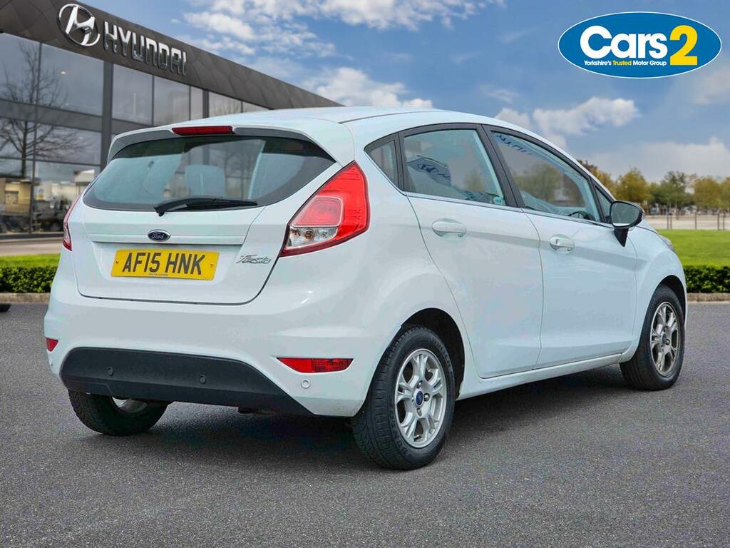 Ford Fiesta 1.6 Tdci Zetec Econetic White #3