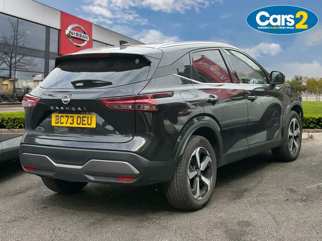 Nissan Qashqai 1.3 Dig-t Mh N-connecta BC73OEU Black #3
