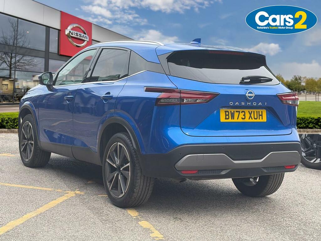 Nissan Qashqai 1.3 Dig-t Mh Tekna BW73XUH Blue #5