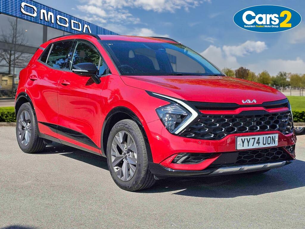 Kia Sportage 1.6T Gdi 207 Hev Gt-line Red