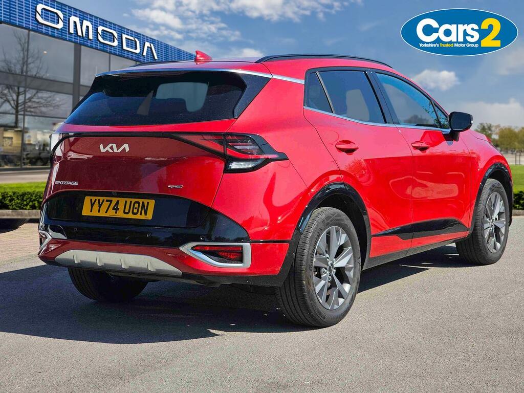 Kia Sportage 1.6 H T-gdi Gt-line Suv Hybrid Eur YY74UON Red #3
