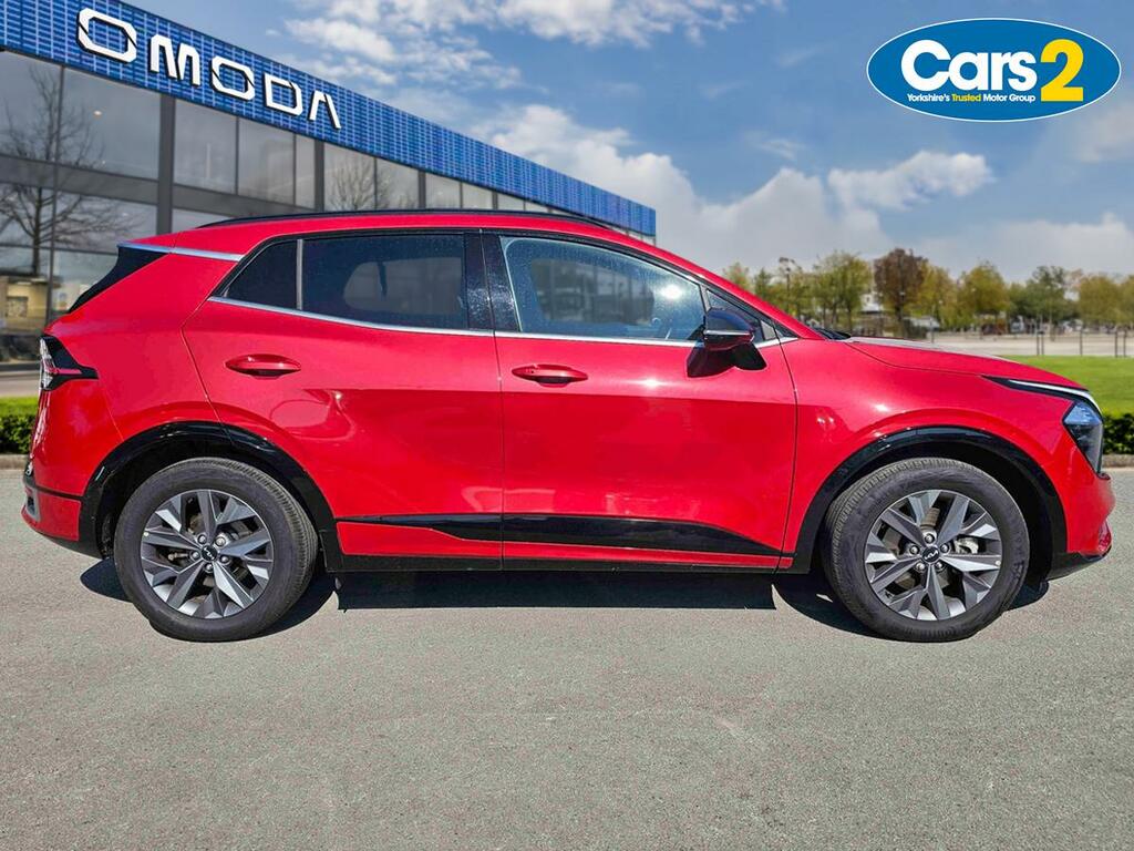 Kia Sportage 1.6 H T-gdi Gt-line Suv Hybrid Eur YY74UON Red #2