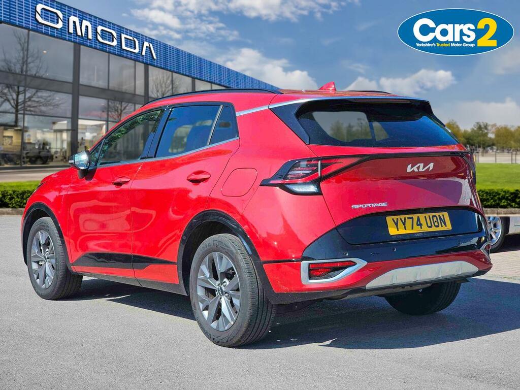 Kia Sportage 1.6 H T-gdi Gt-line Suv Hybrid Eur YY74UON Red #5