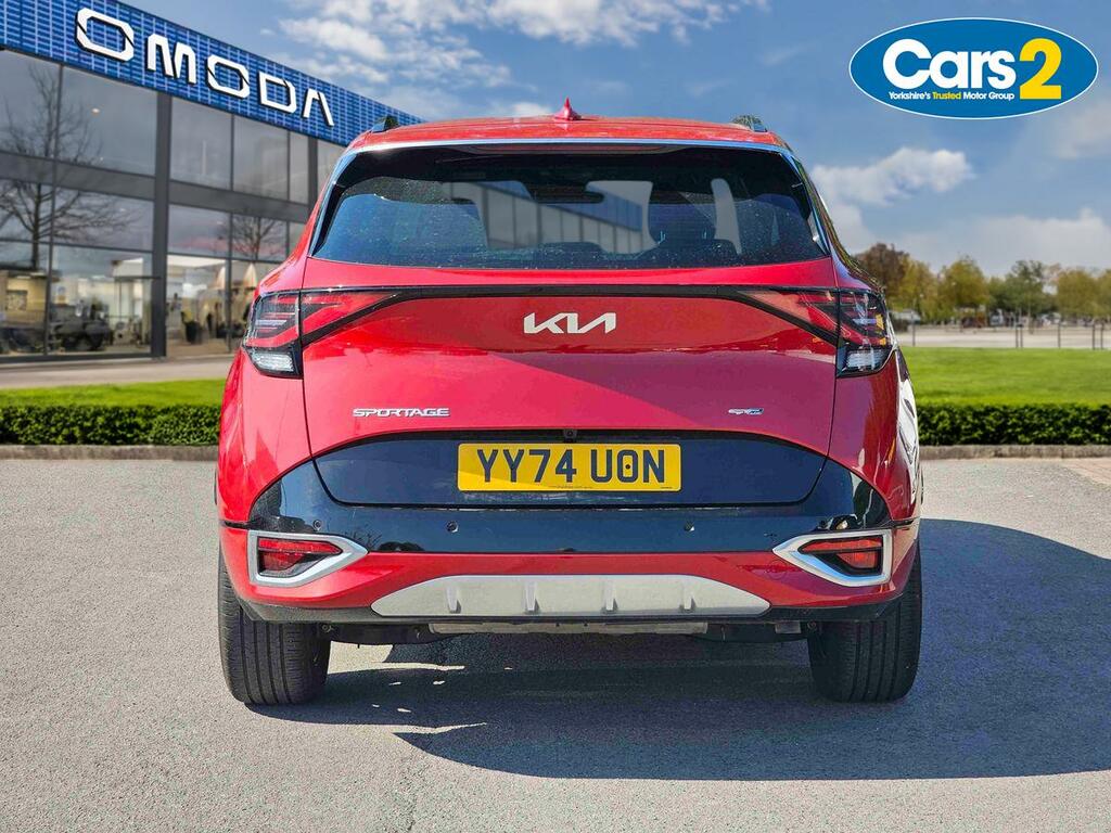 Kia Sportage 1.6 H T-gdi Gt-line Suv Hybrid Eur YY74UON Red #4